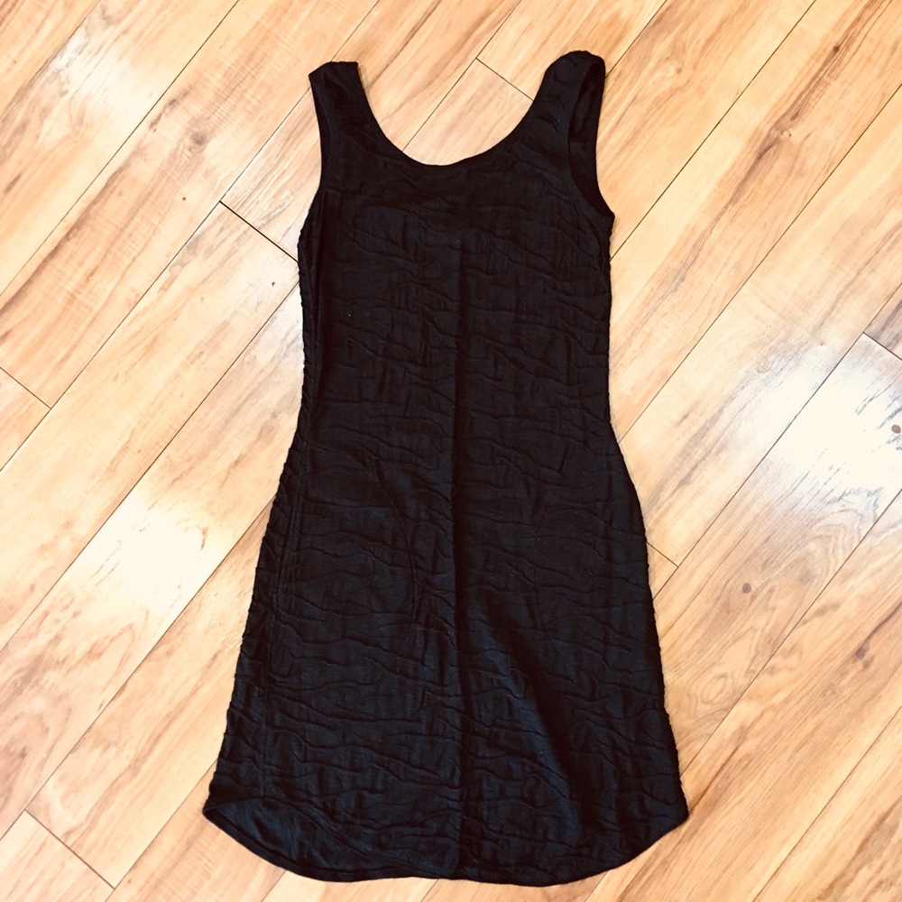 Toad Co Toad&Co black summer sleeveless mini dress pull over style XS sm…